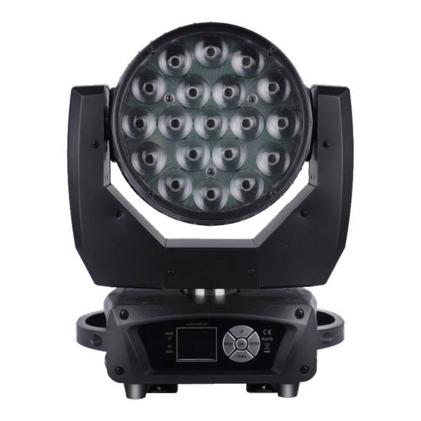 19x15w led moving head with zoom
