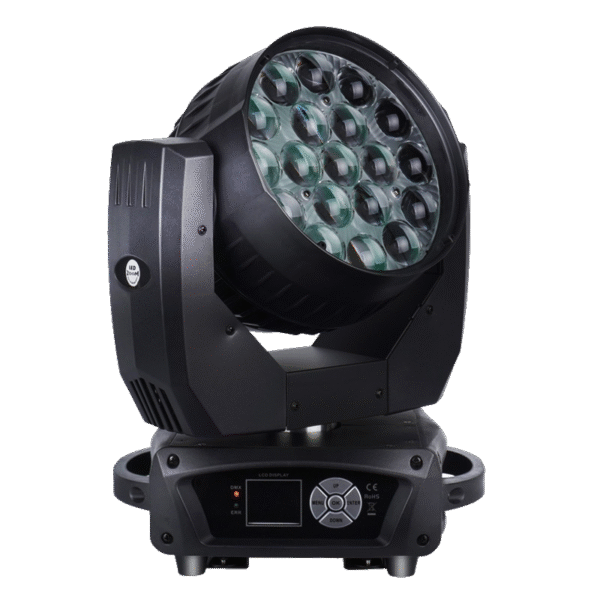 19x15w led moving head with zoom