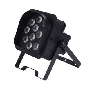 12X18W Led battery par uplight Square