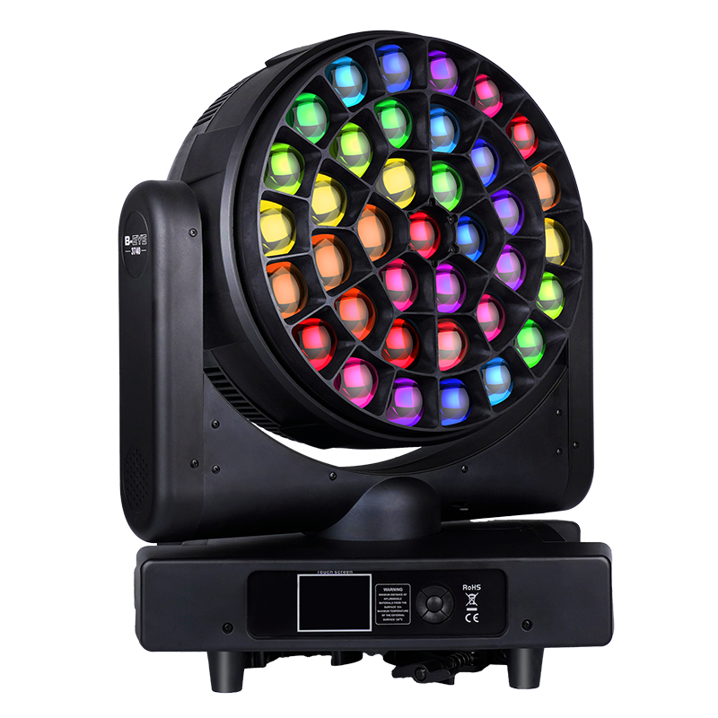 37x40w led wash moving head light