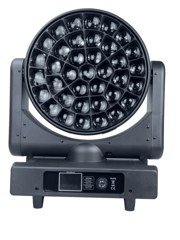 37x40w led wash moving head light