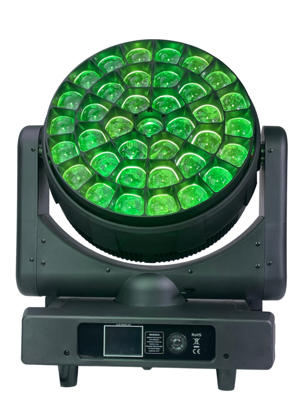 37x40w led wash moving head light