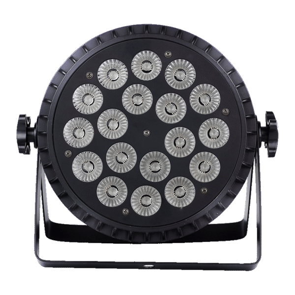 18x12w led slim par rgbw 4 in 1 (rgbl 4 in 1) （optional 6 in 1)
