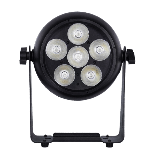 6x20w led battery par light waterproof