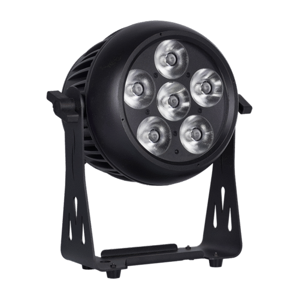 6x20w led battery par light waterproof
