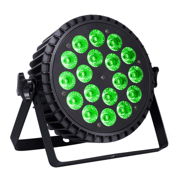 18x12w led slim par rgbw 4 in 1 (rgbl 4 in 1) （optional 6 in 1)