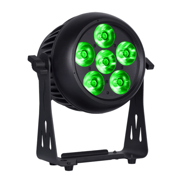 6x20w led battery par light waterproof