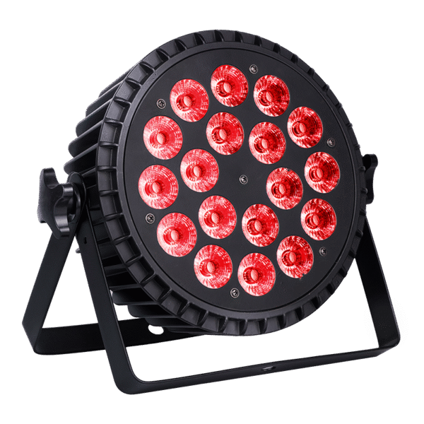 18x12w led slim par rgbw 4 in 1 (rgbl 4 in 1) （optional 6 in 1)