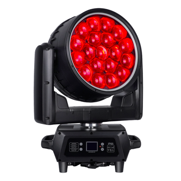 19x40w led moving head wash ip65