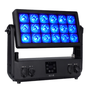 18x20w led battery light ip65 waterproof