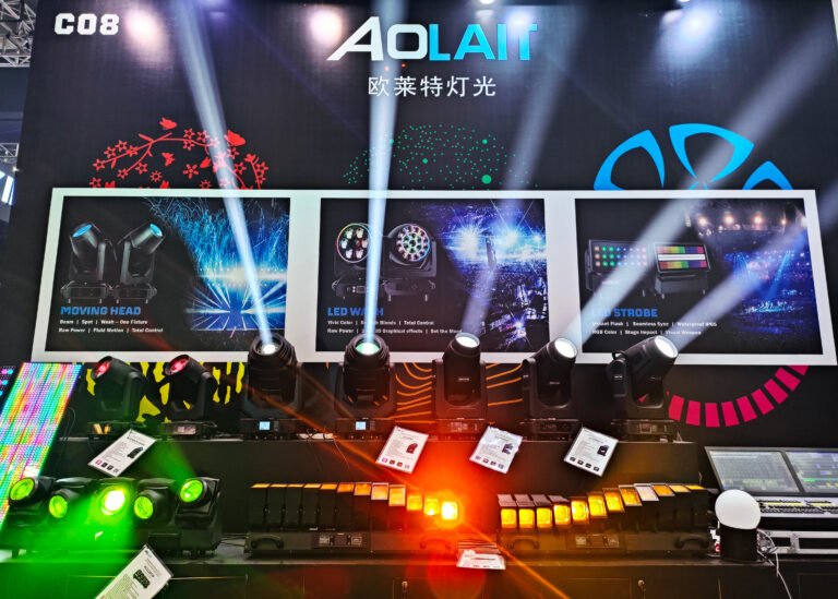 Exhibición de iluminación escénica AOLAIT en Prolight + Sound Guangzhou 2026